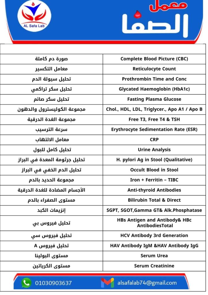الكشوفات الدورية