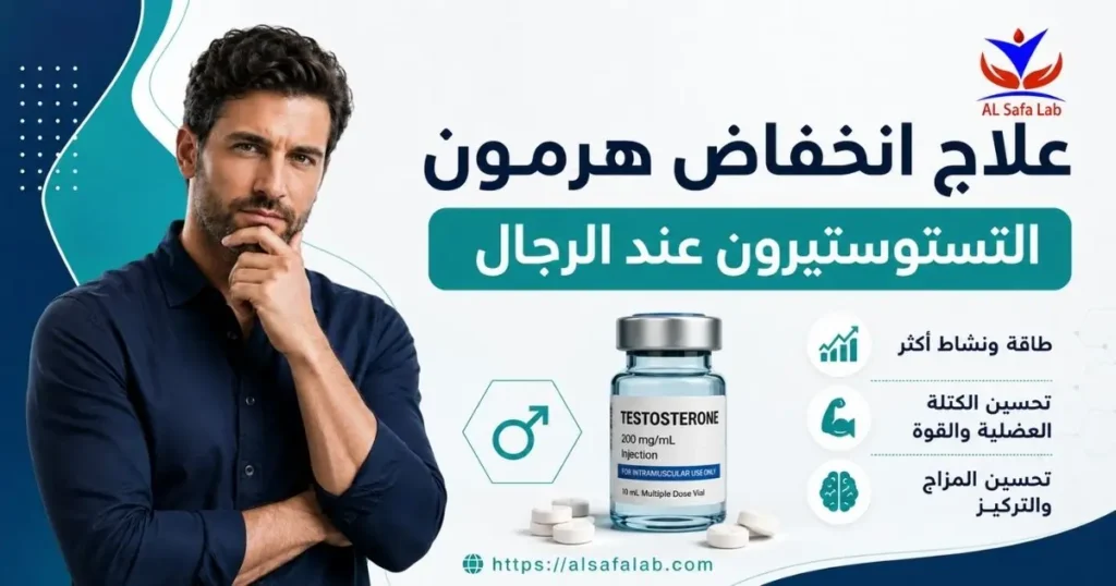علاج انخفاض هرمون التستوستيرون عند الرجال