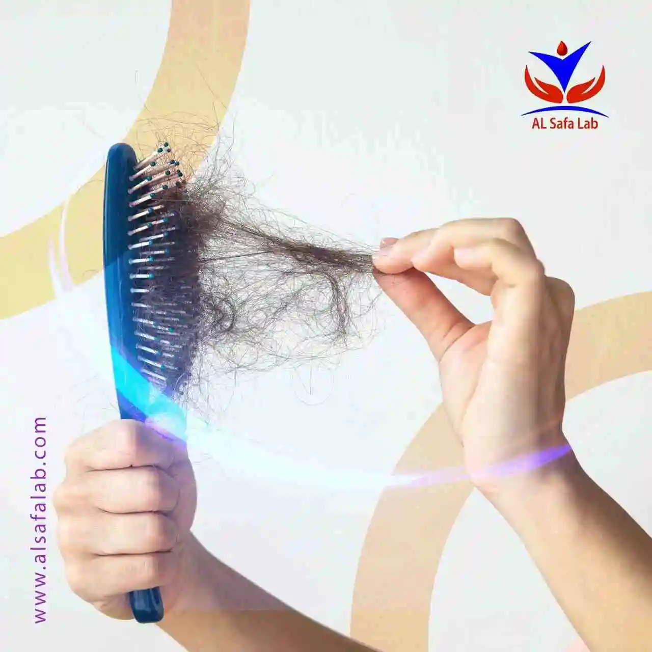 فحوصات تساقط الشعر