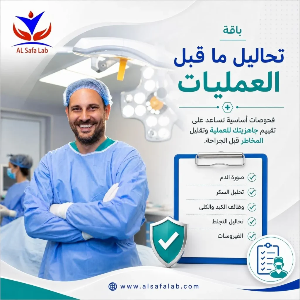 تحاليل ما قبل العمليات