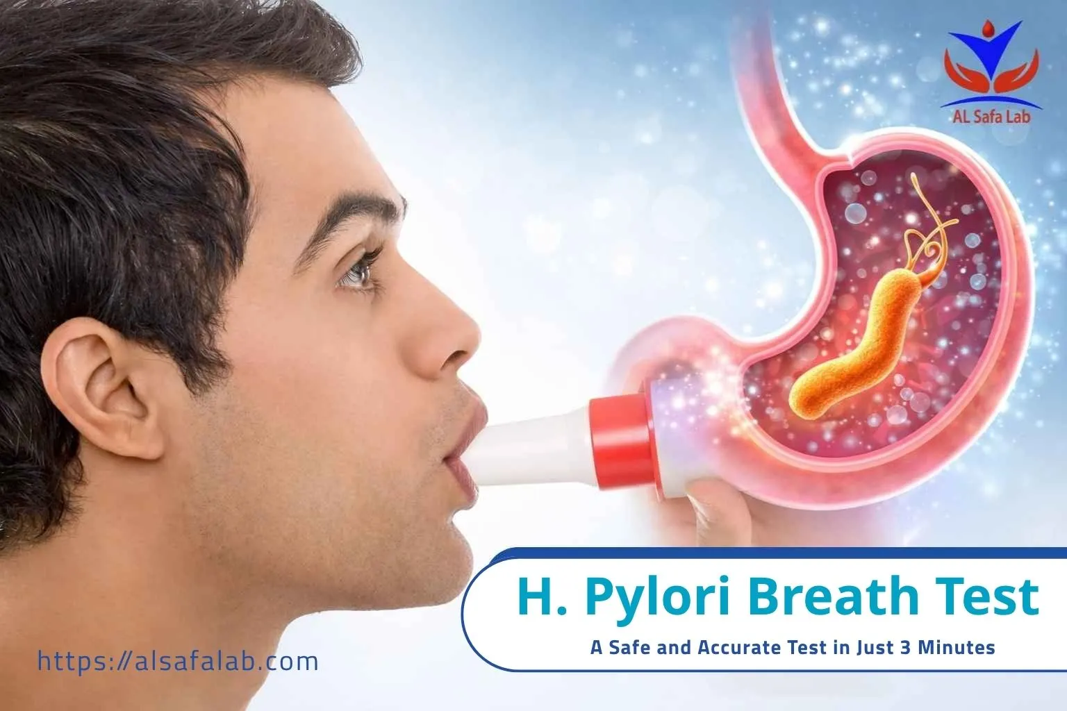 H. pylori breath test